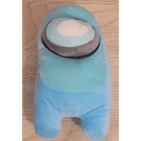 Lot Of 2 Among Us Impostor Plush Stuffed Animals Pink and Blue Pre-owned - Picture 6 of 6